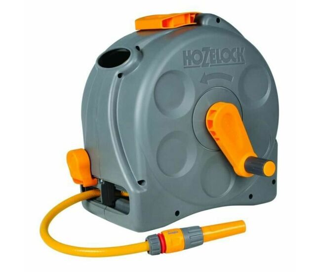 Portamanguera hozelock compact reel 2415r0000 25 m pvc