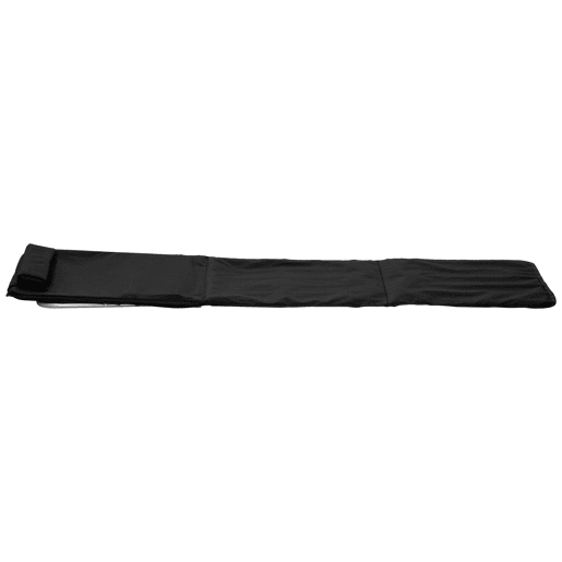 Outsunny Conjunto de 2 Esteiras de Praia com Encosto Reclinável em 5 Níveis Bolsa de Transporte e Apoio de Cabeça 48x134x33-43 cm Preto