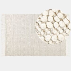 Tapete PERTEK Creme 160 x 230 cm Lã