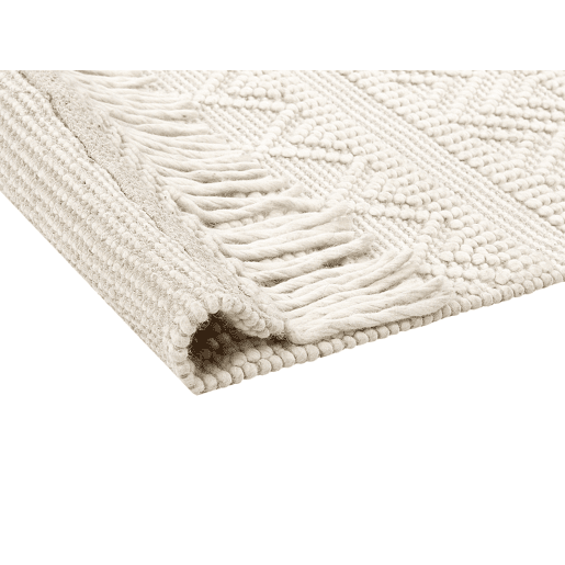 Tapete PERTEK Creme 160 x 230 cm Lã
