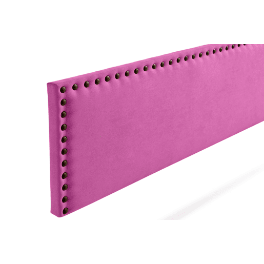 Cabeceira Estofada MODENA Aqualine 220x55x8 cm - Fúcsia - Moonia