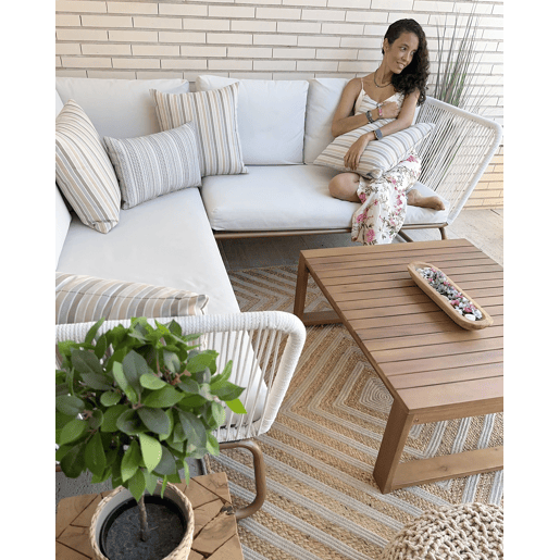 Tapete PIRLI Creme 140 x 200 cm Juta
