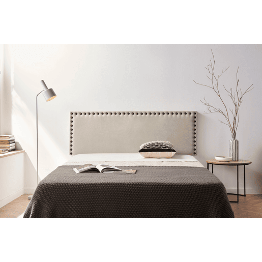 Cabeceira Estofada MODENA Aqualine 130x55x8 cm - Moonia