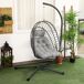 Silla Colgante Acero Silla Colgante Acero Gris