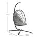 Silla Colgante Acero Silla Colgante Acero Gris