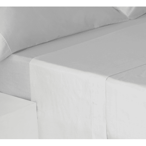 Conjunto de Lençóis de Quatro Peças Cama 100% Algodão Cinza 150cm Donegal Collections
