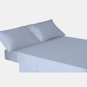 Conjunto de Lençóis de Quatro Peças Cama 100% Algodão Azul 200cm Donegal Collections