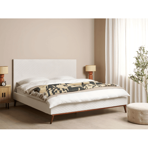 Beliani Cama Veludo BAYONNE
