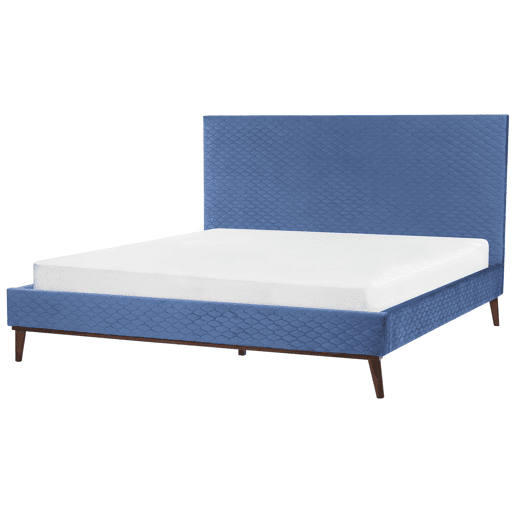 Beliani Cama Veludo BAYONNE