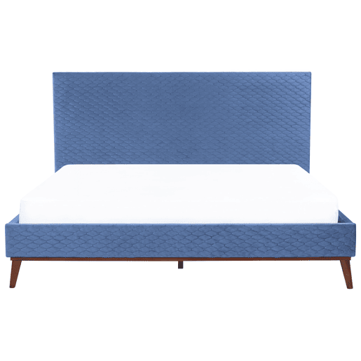 Beliani Cama Veludo BAYONNE