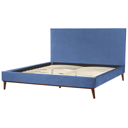 Beliani Cama Veludo BAYONNE