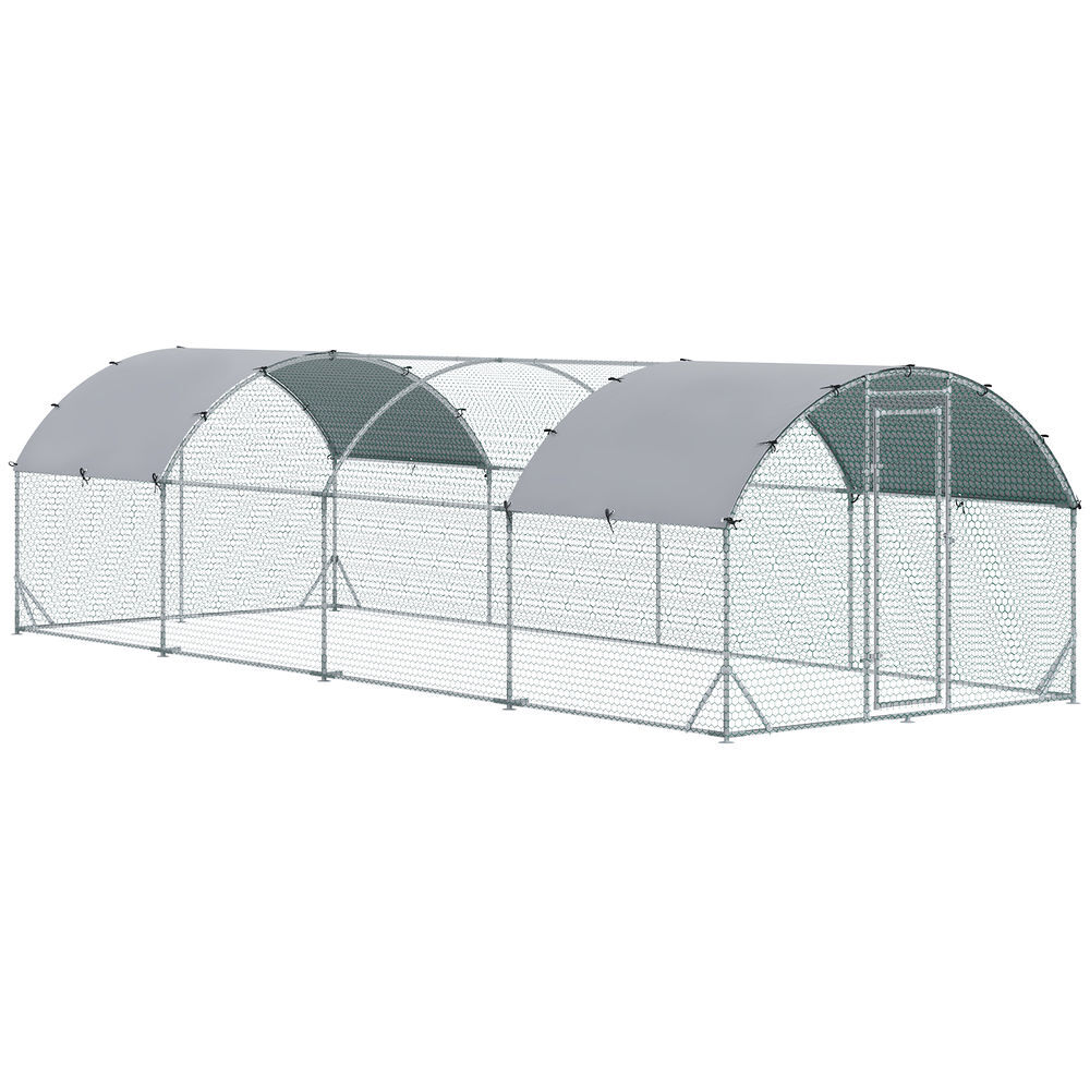 Gallinero Acero Galvanizado, Tela Oxford