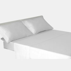 Conjunto de Lençóis de Quatro Peças Cama 100% Algodão Branco 200cm Donegal Collections