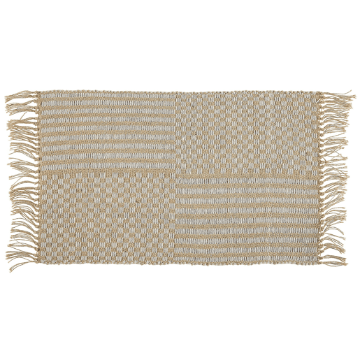 Tapete ADABAG Creme 50 x 80 cm Juta