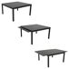 Conjunto de muebles de jardín VENEZIA extensible 10 asientos Conjunto de muebles de jardín VENEZIA extensible 10 asientos Blanco