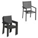 Conjunto de muebles de jardín VENEZIA extensible 10 asientos Conjunto de muebles de jardín VENEZIA extensible 10 asientos Blanco