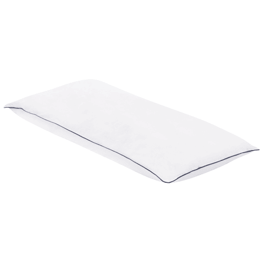 Conjunto de 2 almofadas PELISTER Alta Microfibra 40 x 80 cm Branco