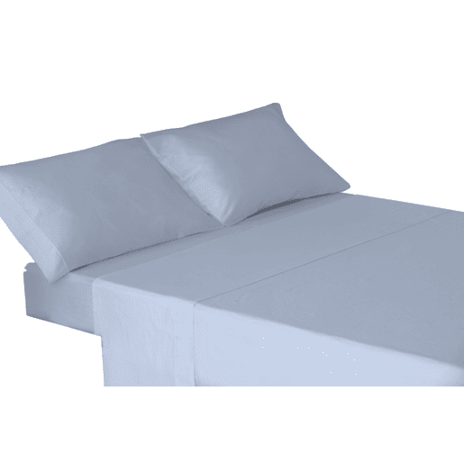Conjunto de Lençóis de Quatro Peças Cama 100% Algodão Azul 150cm Donegal Collections
