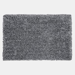 Tapete felpudo CIDE PretoBranco 140 x 200 cm