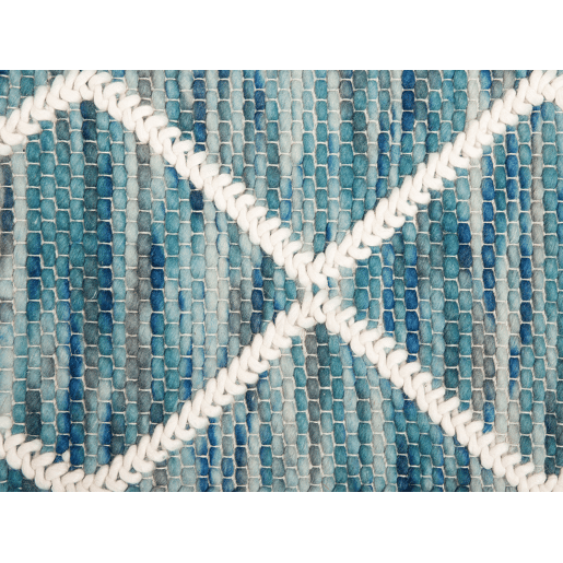 Tapete BELENLI Azul 140 x 200 cm Lã