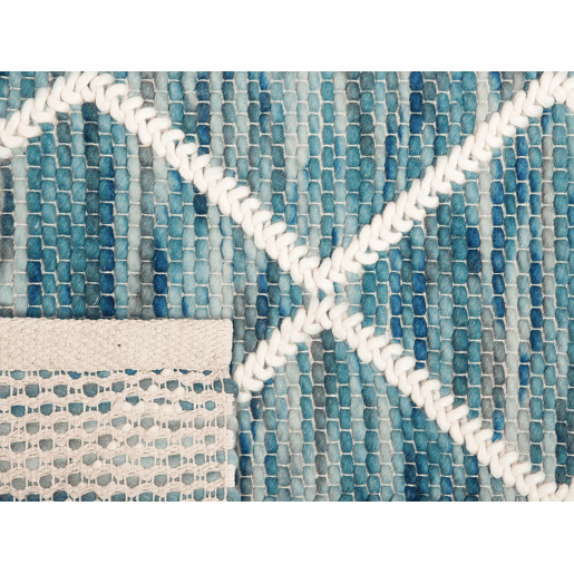 Tapete BELENLI Azul 140 x 200 cm Lã