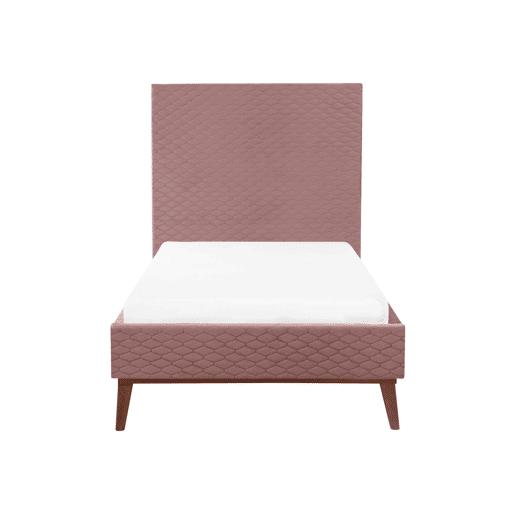Beliani Cama Veludo BAYONNE