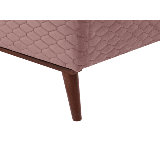 Beliani Cama Veludo BAYONNE
