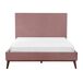 Beliani Cama Terciopelo BAYONNE 151x212 Beliani Cama Terciopelo BAYONNE 151x212 Rosa Talco