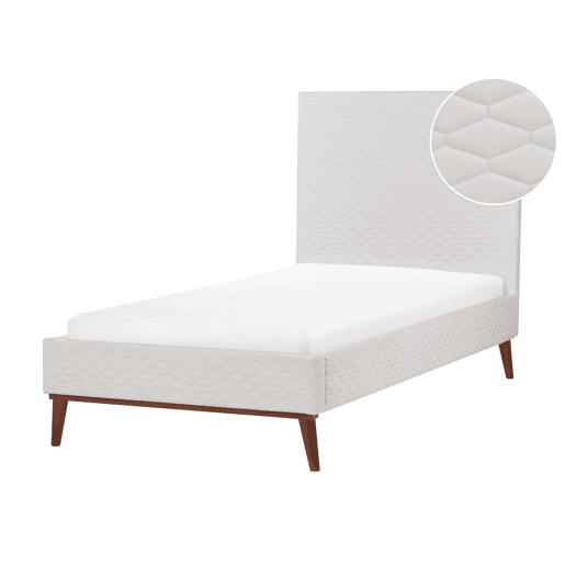Beliani Cama Veludo BAYONNE Beliani Cama Veludo BAYONNE