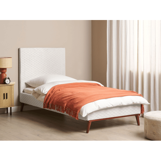 Beliani Cama Veludo BAYONNE Beliani Cama Veludo BAYONNE