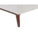 Beliani Cama Terciopelo BAYONNE 101x212 Beliani Cama Terciopelo BAYONNE 101x212 Blanco/ Beige
