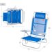 Aktive Silla de playa plegable Aktive Silla de playa plegable Azul