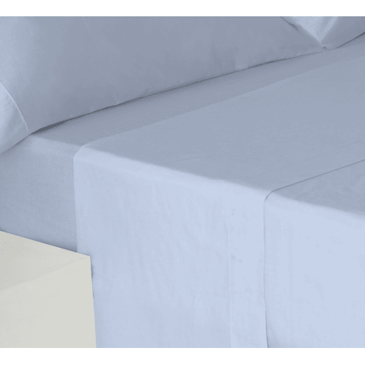 Conjunto de Lençóis de Três Peças 100% Algodão Azul 120cm Donegal Collections