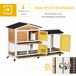 Conejera Madera de Abeto, Acero Conejera Madera de Abeto, Acero Amarillo