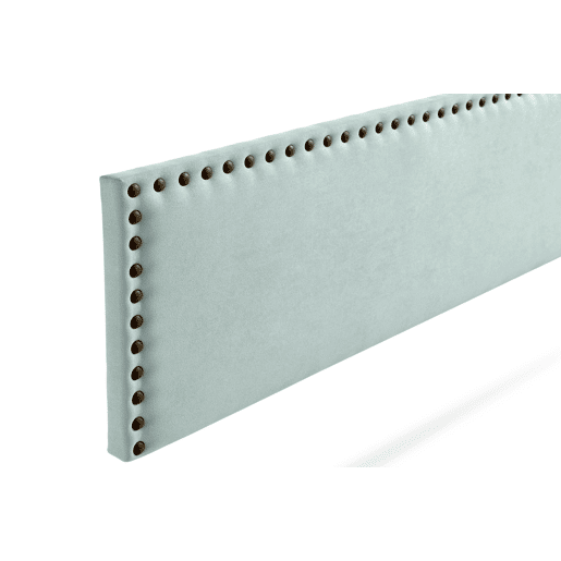 Cabeceira Estofada MODENA Aqualine 220x55x8 cm - VERDE ÁGUA - Moonia