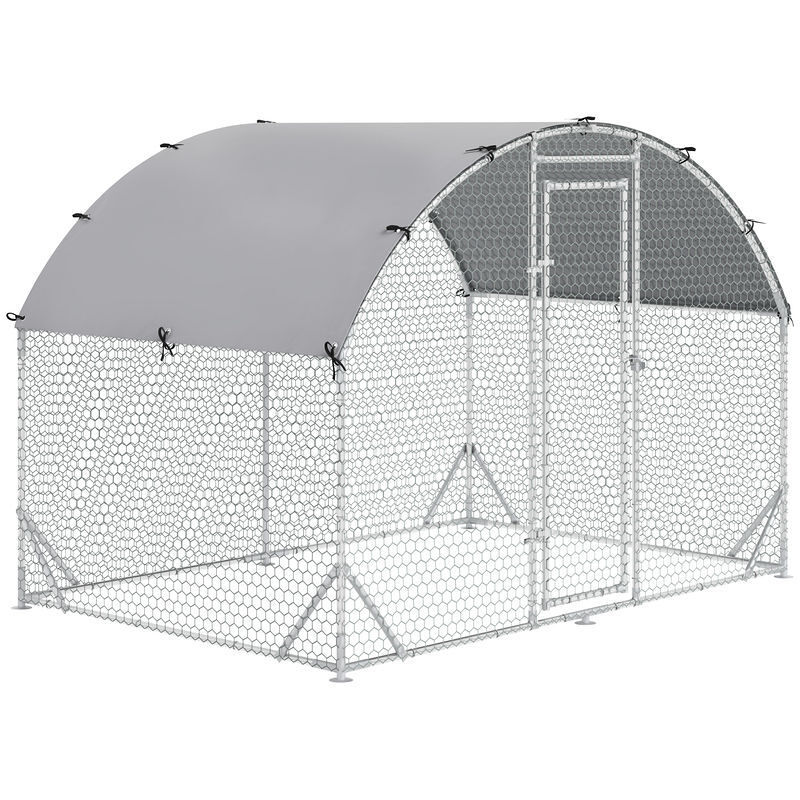 Gallinero Acero Galvanizado, Tela Oxford