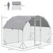 Gallinero Acero Galvanizado, Tela Oxford Gallinero Acero Galvanizado, Tela Oxford Gris