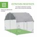 Gallinero Acero Galvanizado, Tela Oxford Gallinero Acero Galvanizado, Tela Oxford Gris