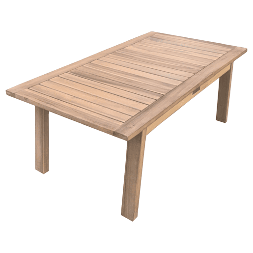Conjunto de muebles de jardín de acacia GILI 4 plazas - cojines arena