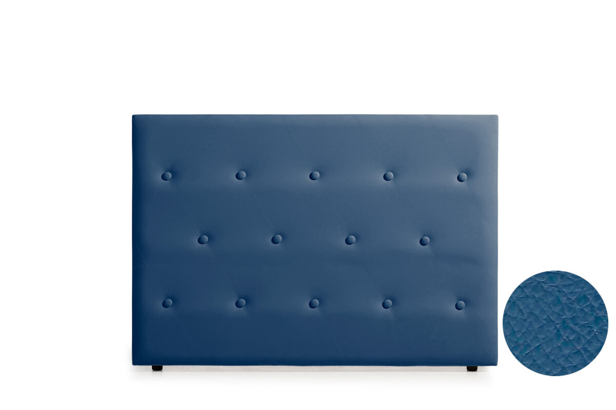 Cabecero tapizado venice polipiel 220x115x12 cm - moonia