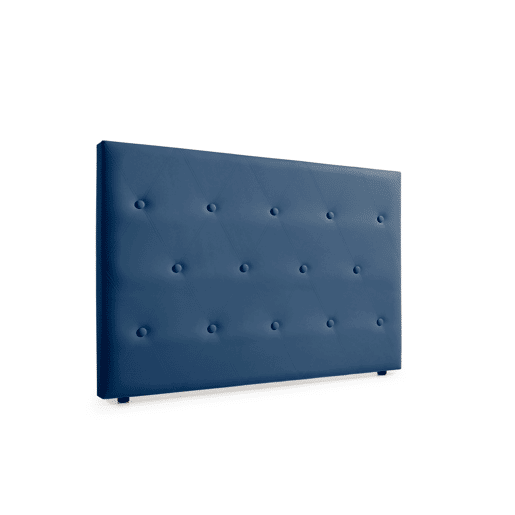Cabeceira Estofada VENICE Pele Sintética 90x115x12 cm - ROSA - Moonia