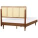Beliani Cama Madera de caucho AURAY 145x204 Beliani Cama Madera de caucho AURAY 145x204 Madera Clara