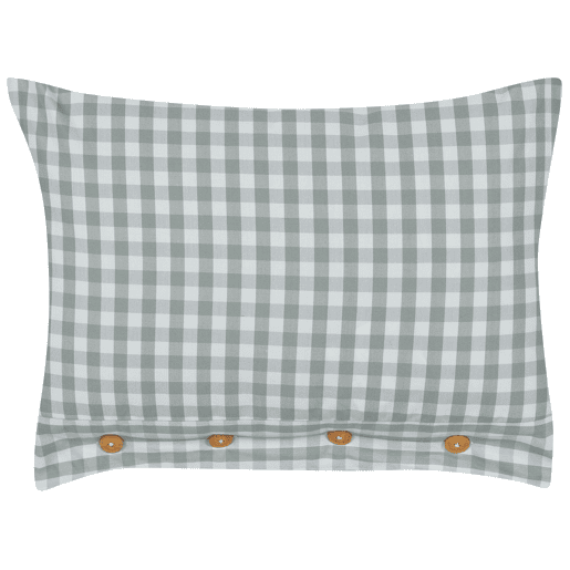 Almofada decorativa TALYA 40 x 60 cm Verde menta Quadriculado