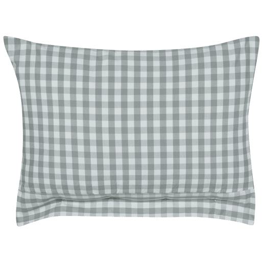 Almofada decorativa TALYA 40 x 60 cm Verde menta Quadriculado