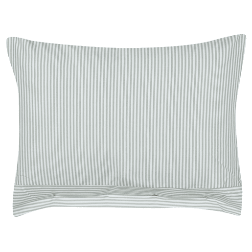 Conjunto de 2 almofadas decorativas SEBRINE 40 x 60 cm Verde menta Às riscas