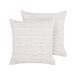 Beliani Cojín decorativo MAKNEH Beliani Cojín decorativo MAKNEH Blanco