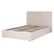 Beliani Cama con almacenaje Poliéster LORIENT 157x216 Beliani Cama con almacenaje Poliéster LORIENT 157x216 Beige