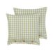 Beliani Cojín decorativo TALYA 45x45 Beliani Cojín decorativo TALYA 45x45 Verde