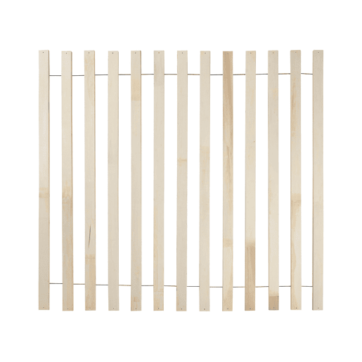 Cama Rattan AURAY 160 x 200 cm Castanho