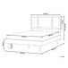 Beliani Cama LED Madera de caucho AURAY 165x204 Beliani Cama LED Madera de caucho AURAY 165x204 Marrón
